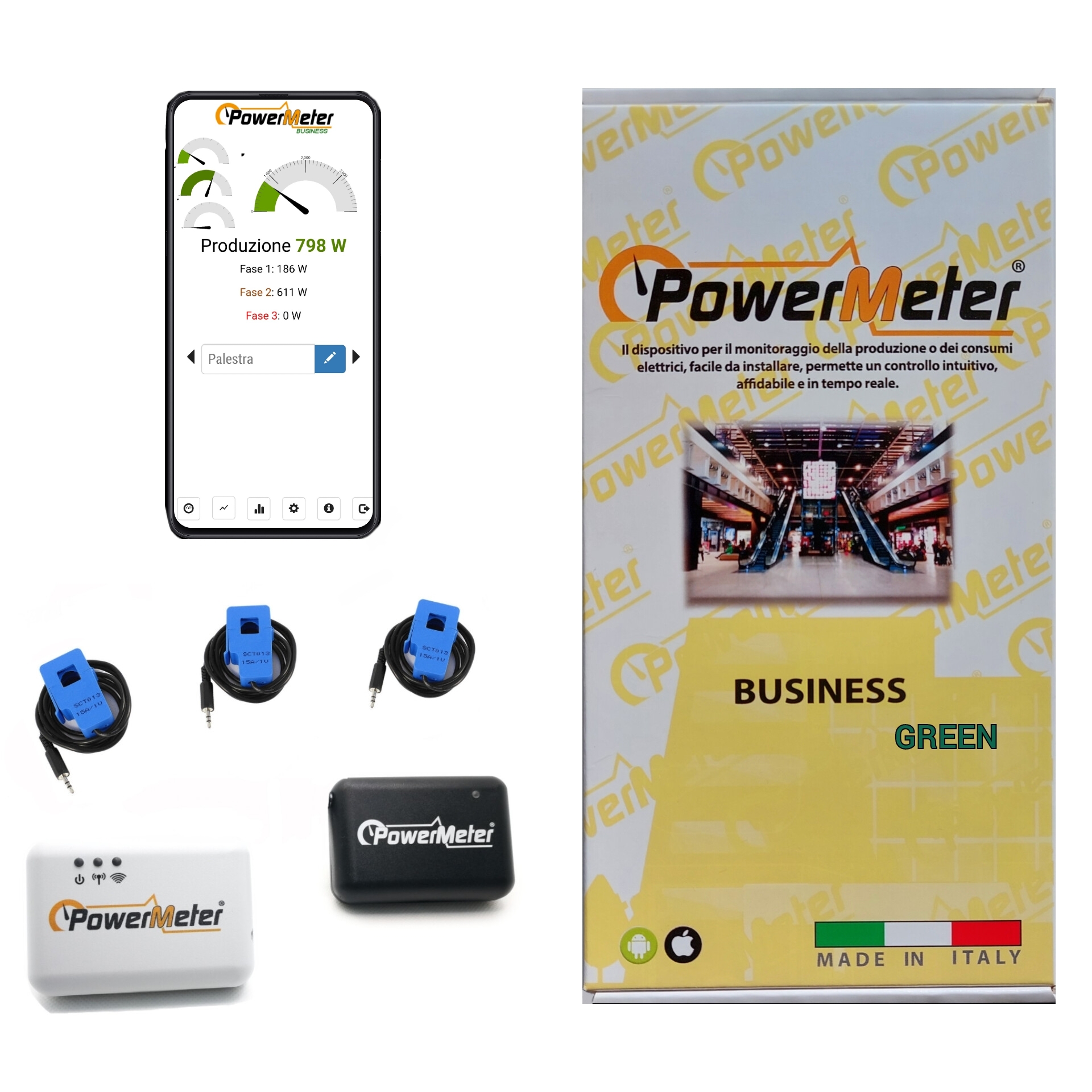 PowerMeter Business Green